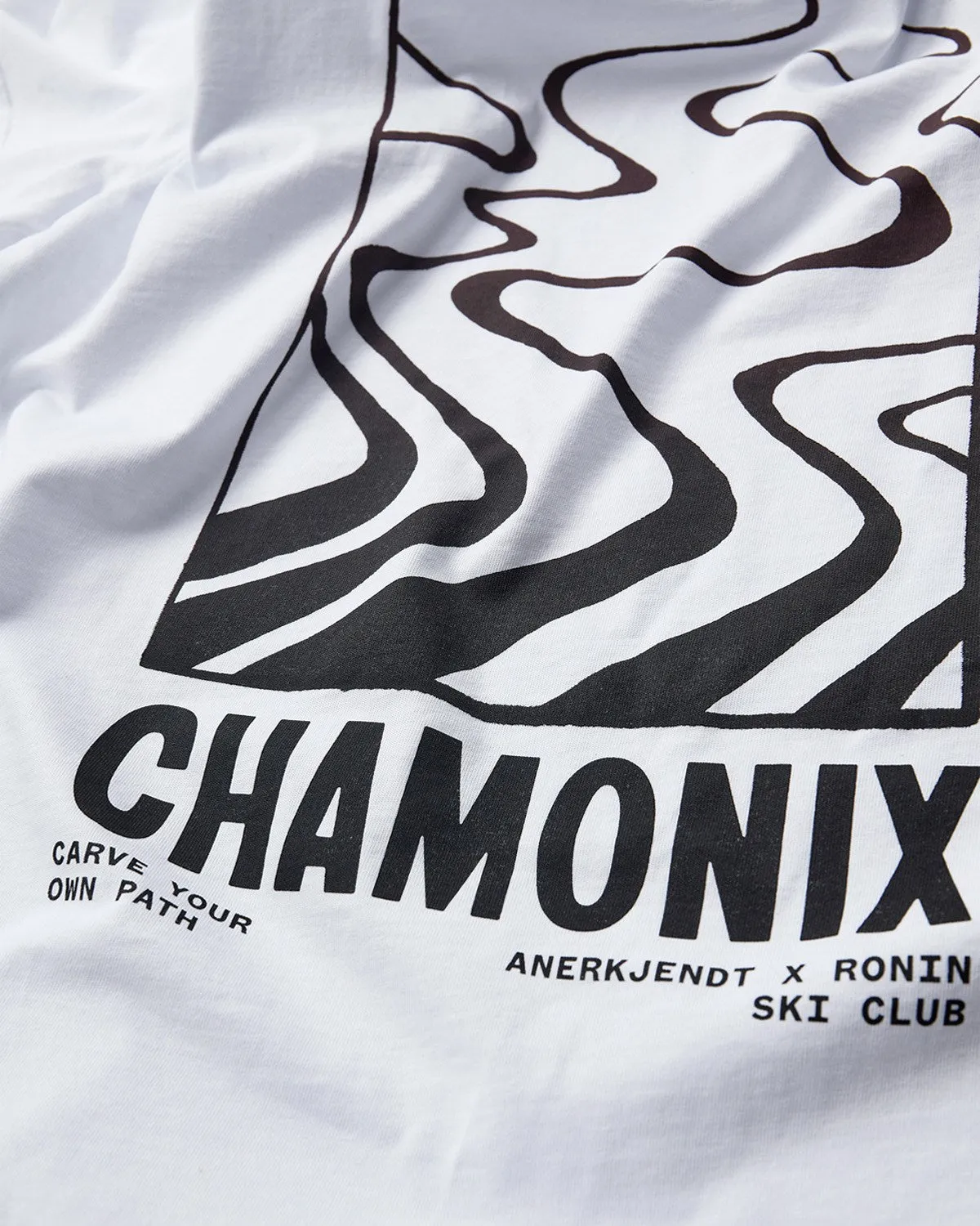 AKKIKKI CHAMONIX TEE - GOTS - Bright White