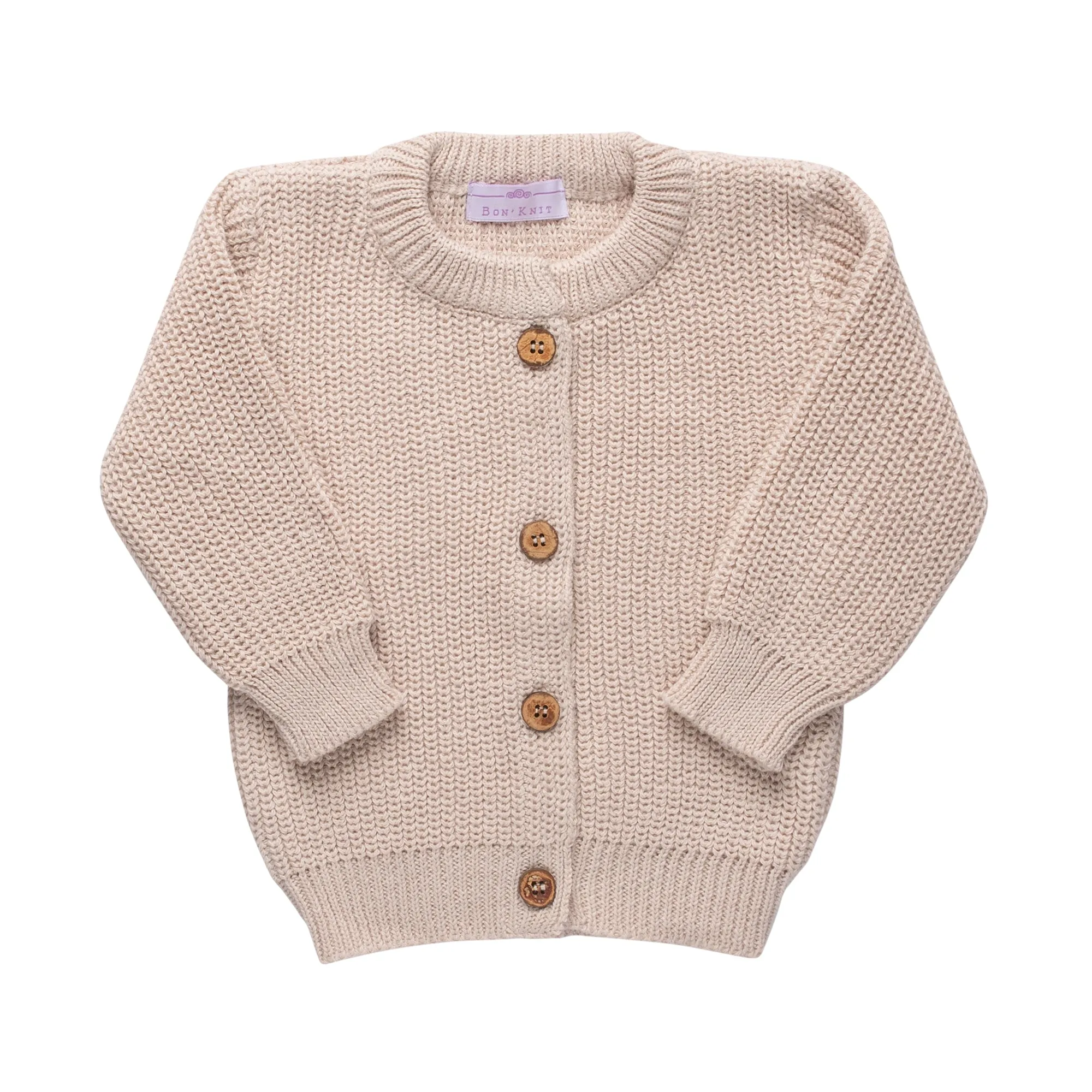 Baby Cardigan Set ~ Beige