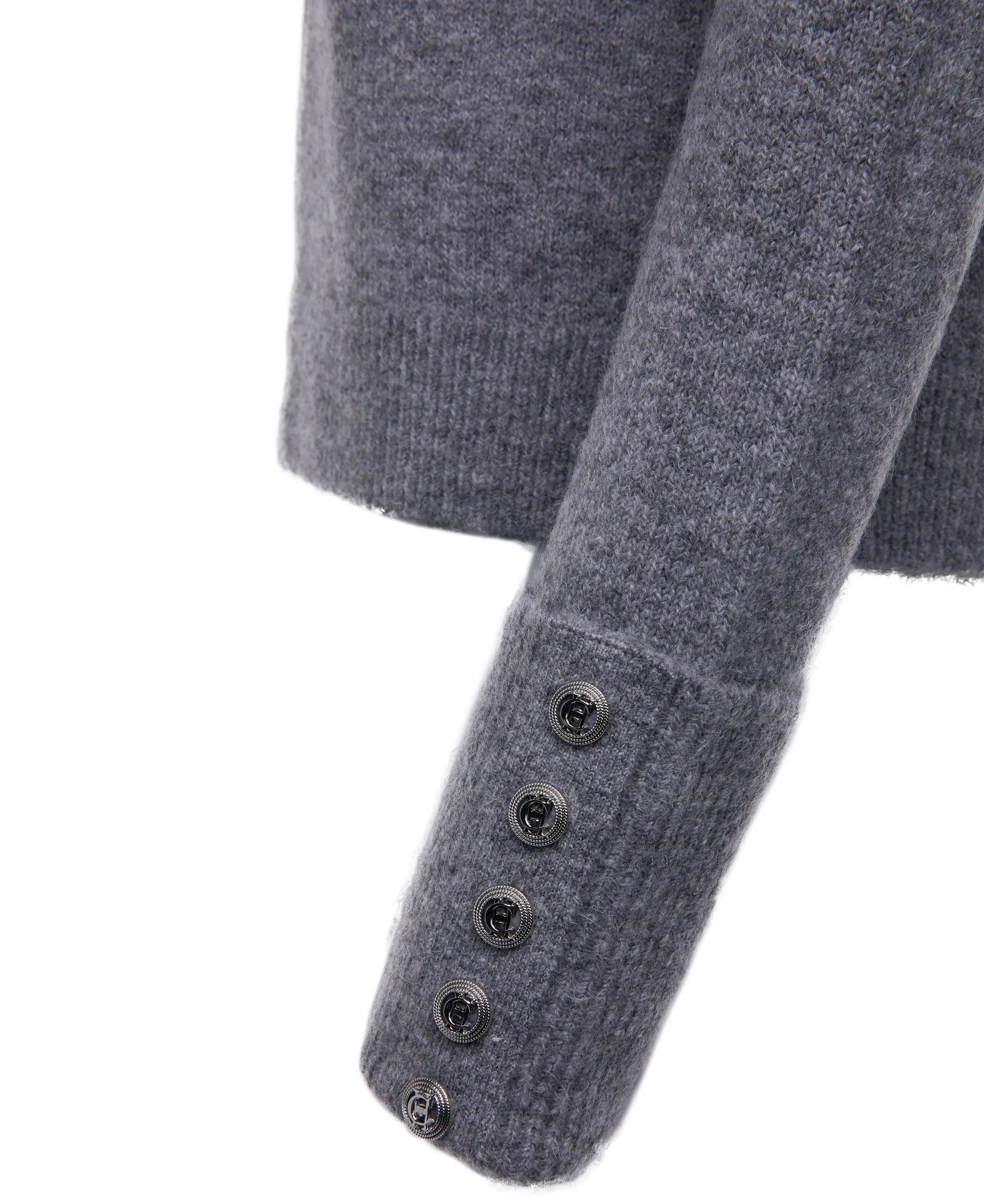 Beatrice Knit - Dark Grey Marl