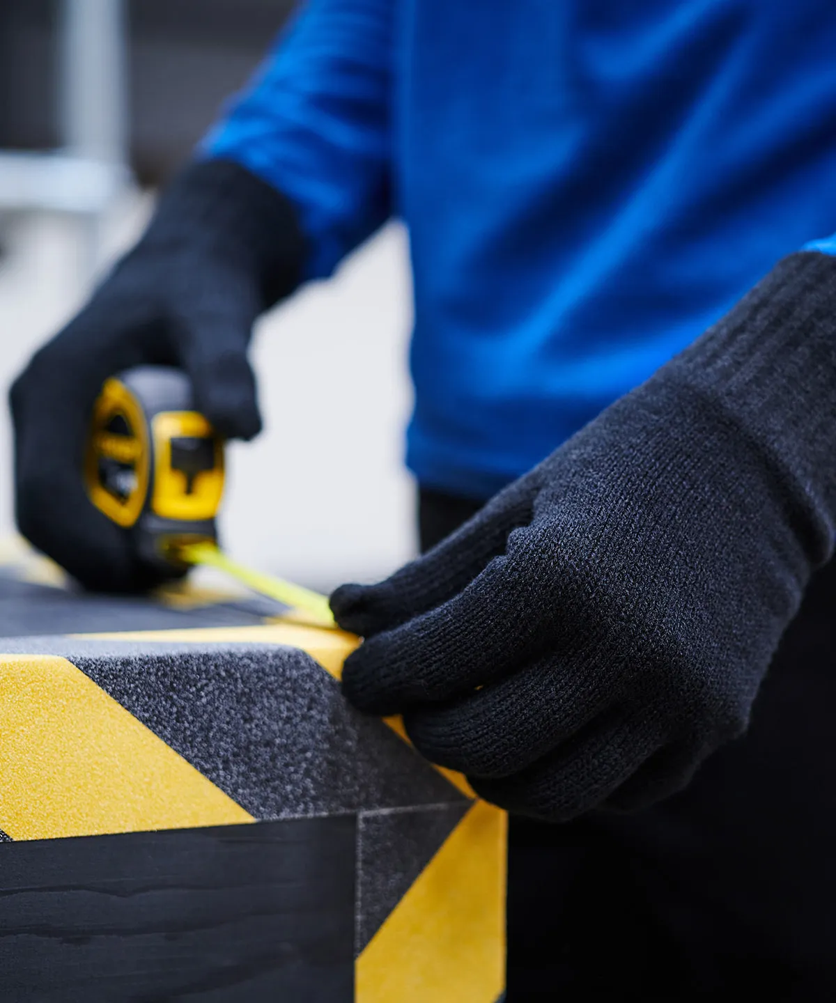 Black - Knitted gloves