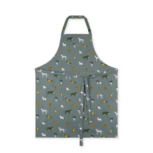 Christmas Dogs Adult Apron