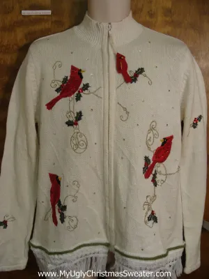 Christmas Robins Ugly Xmas Sweater