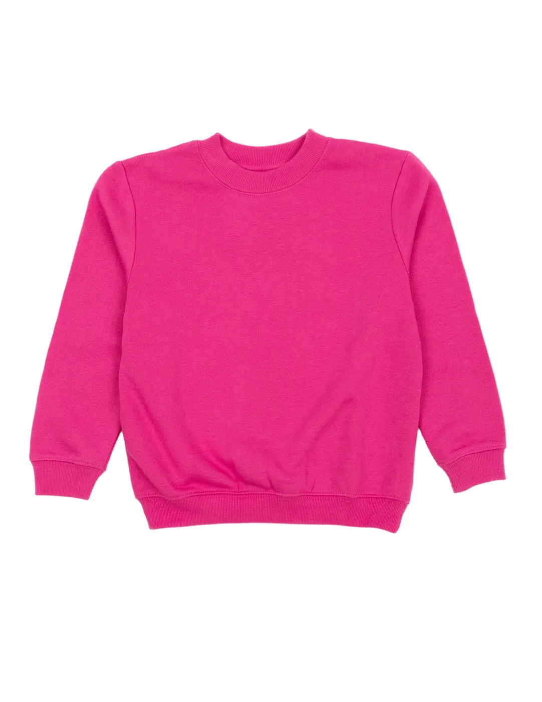 Classic Solid Color Pullover Sweatshirt