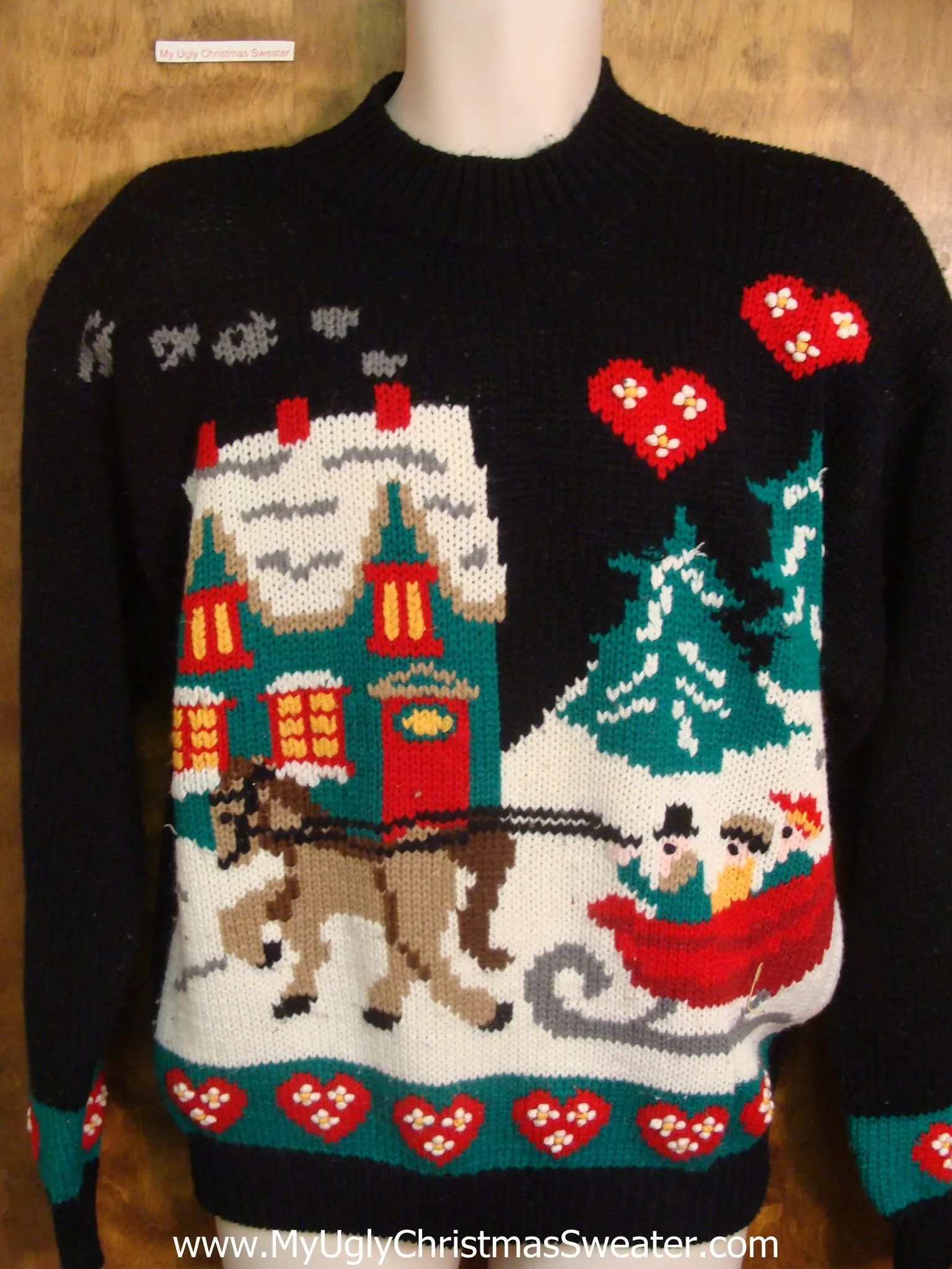 Dashing Through the Snow Tacky Xmas Sweater