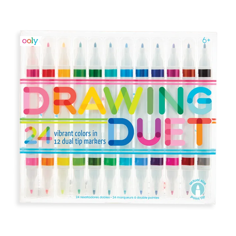 Drawing Duet Dual Tip Markers