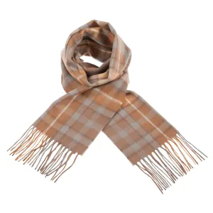 Edinburgh 100% Lambswool Scarf  Buchanan Natural