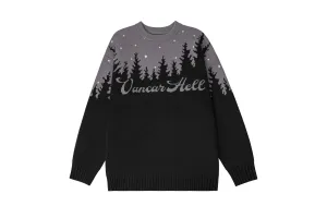 Faire Echo Vintage Forest Night Sweater