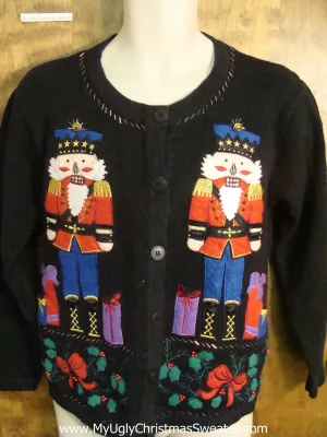 Festive Nutcrackers Ugly Xmas Sweater