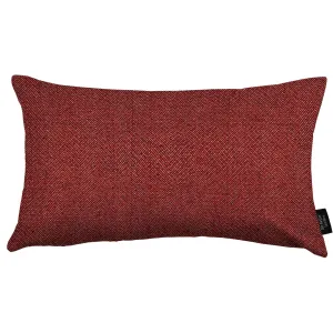 Herringbone Red Pillow