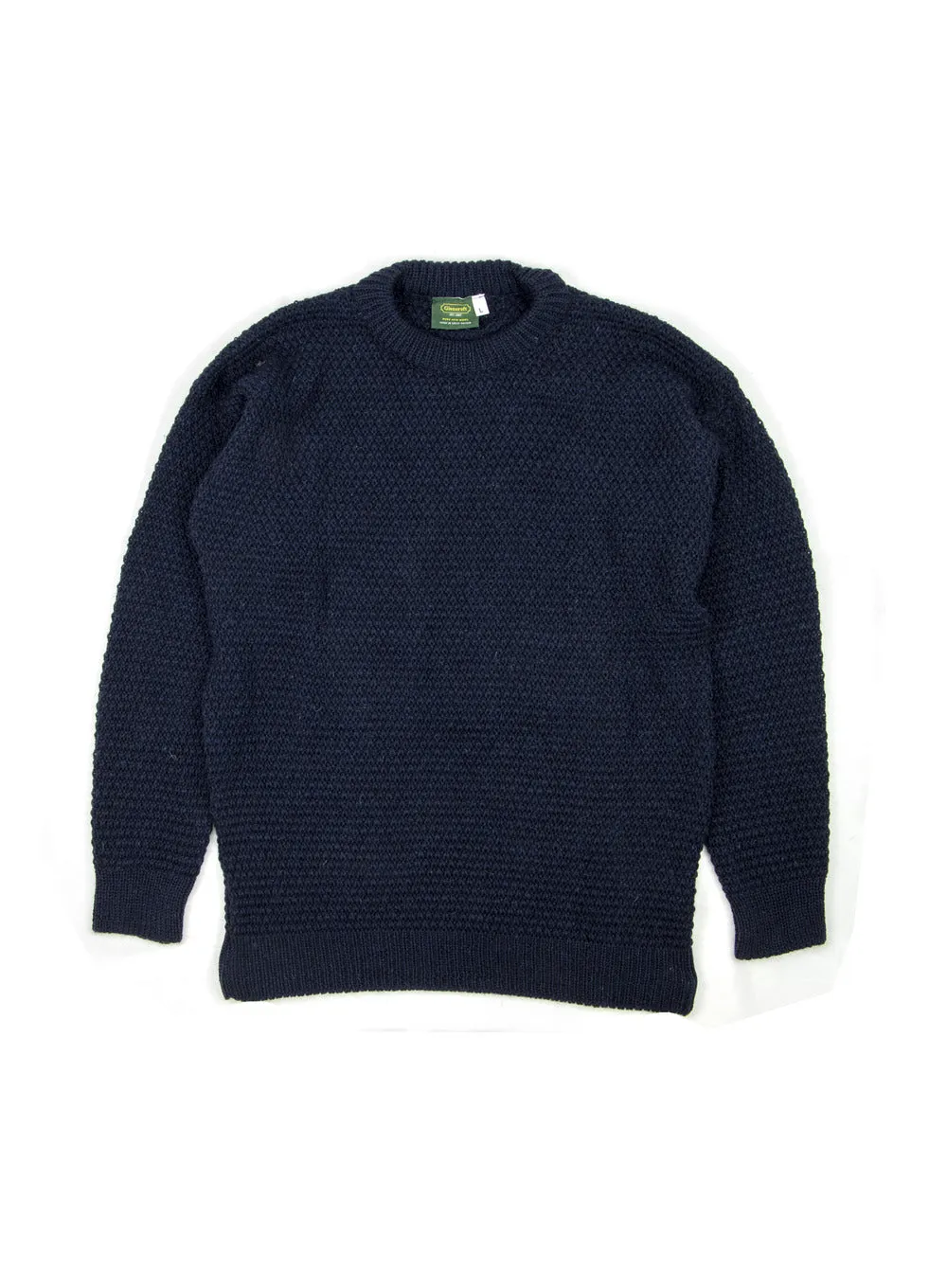 Honeycomb Knit British Wool Jumper