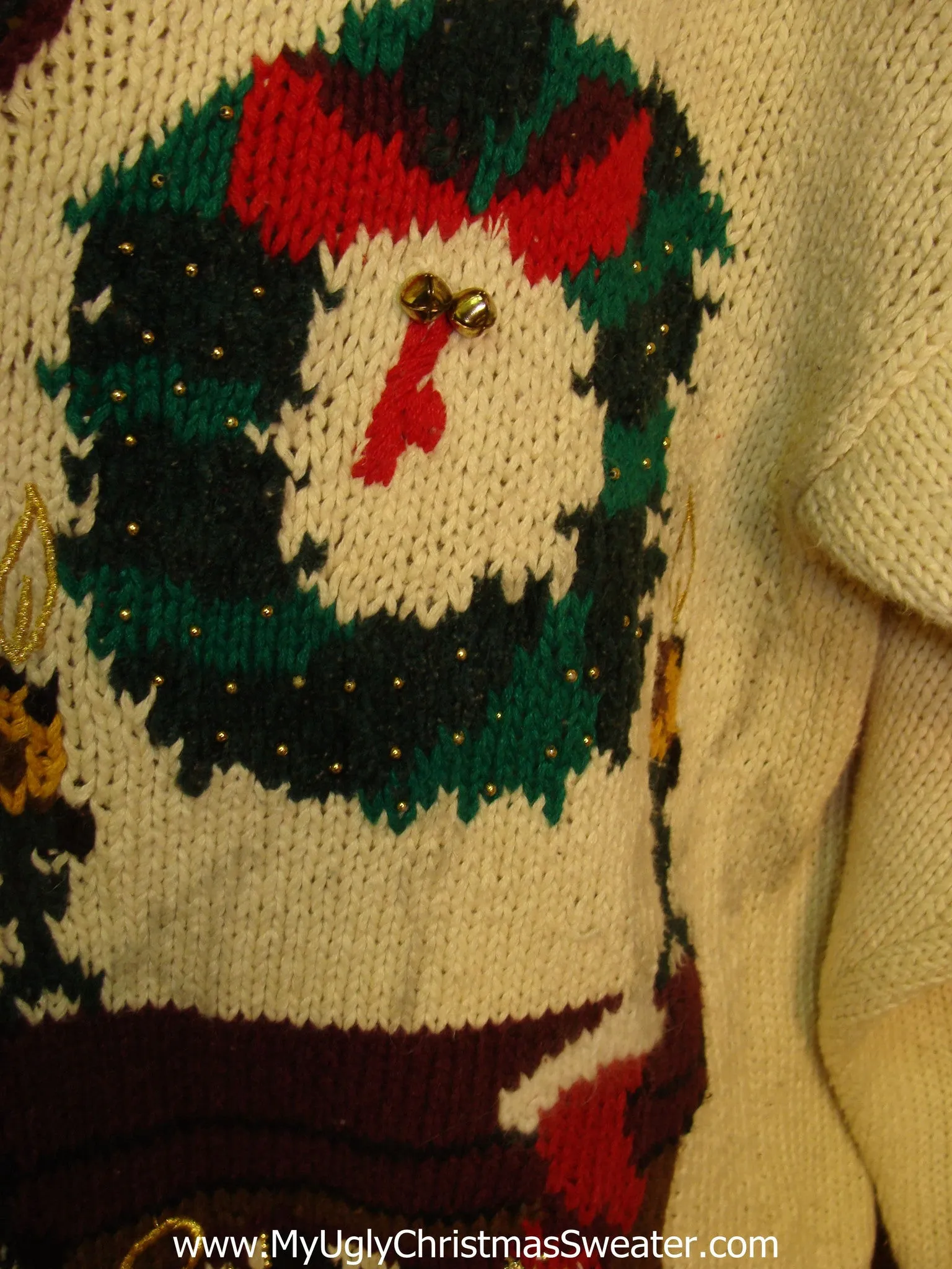 Horrible 80s Mess Ugly Christmas Sweater Cardigan