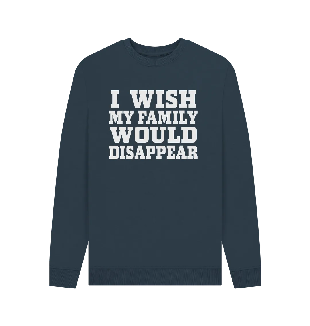 I Wish My Family Christmas Jumper