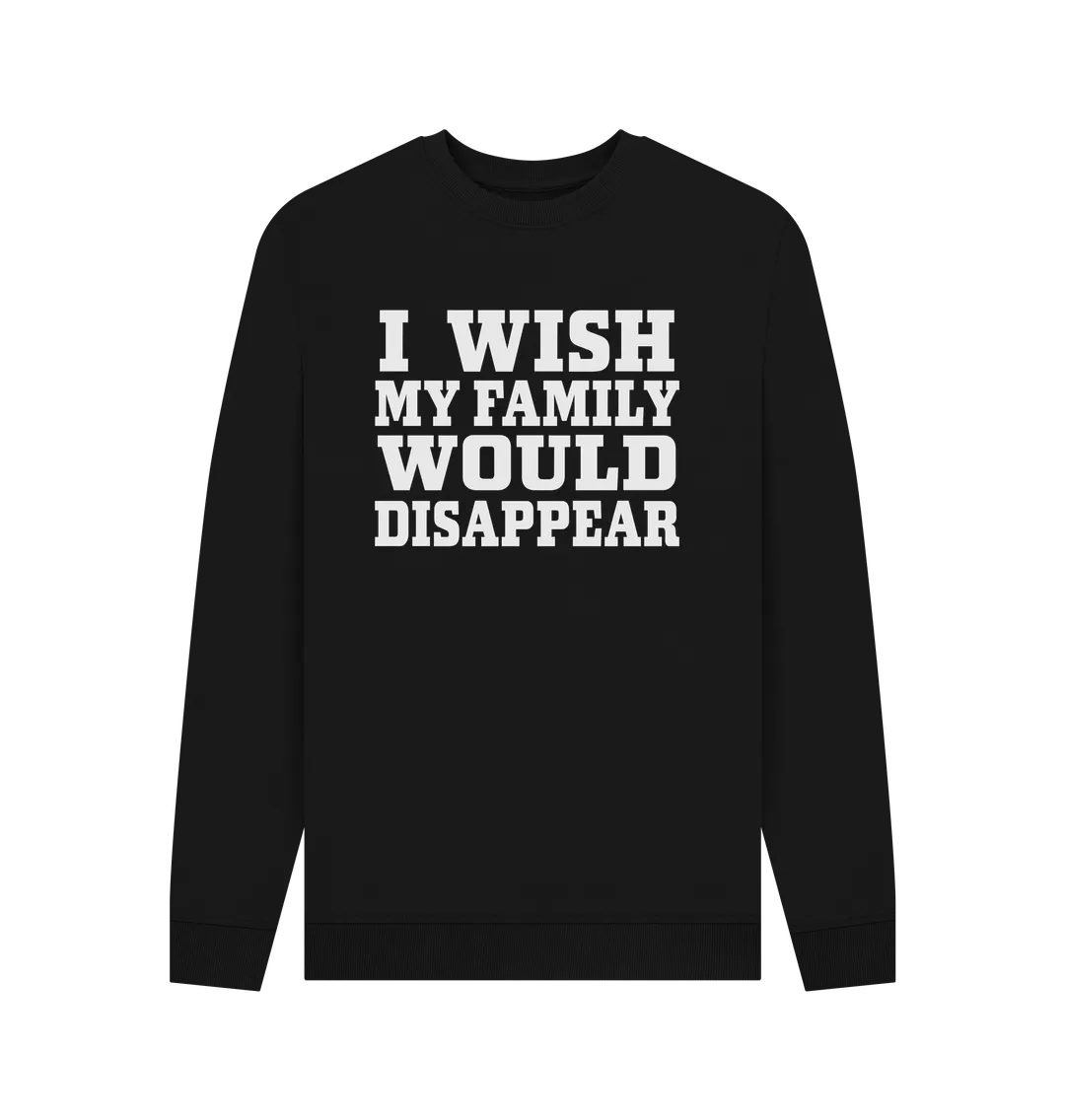 I Wish My Family Christmas Jumper