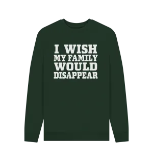 I Wish My Family Christmas Jumper