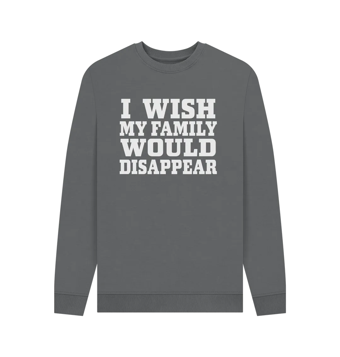 I Wish My Family Christmas Jumper