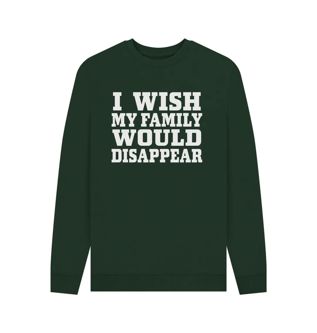 I Wish My Family Christmas Jumper