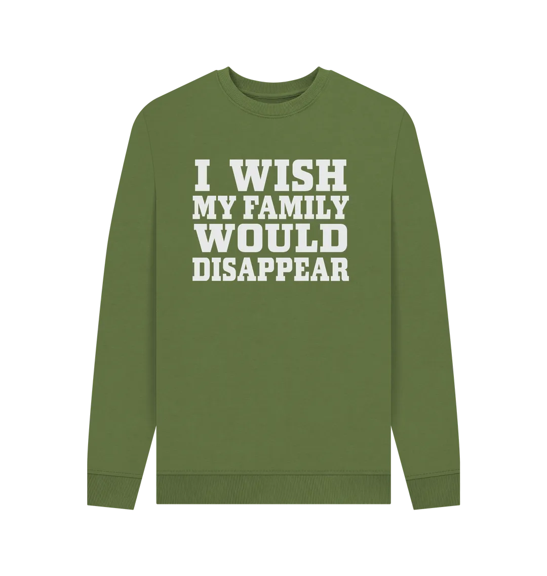 I Wish My Family Christmas Jumper