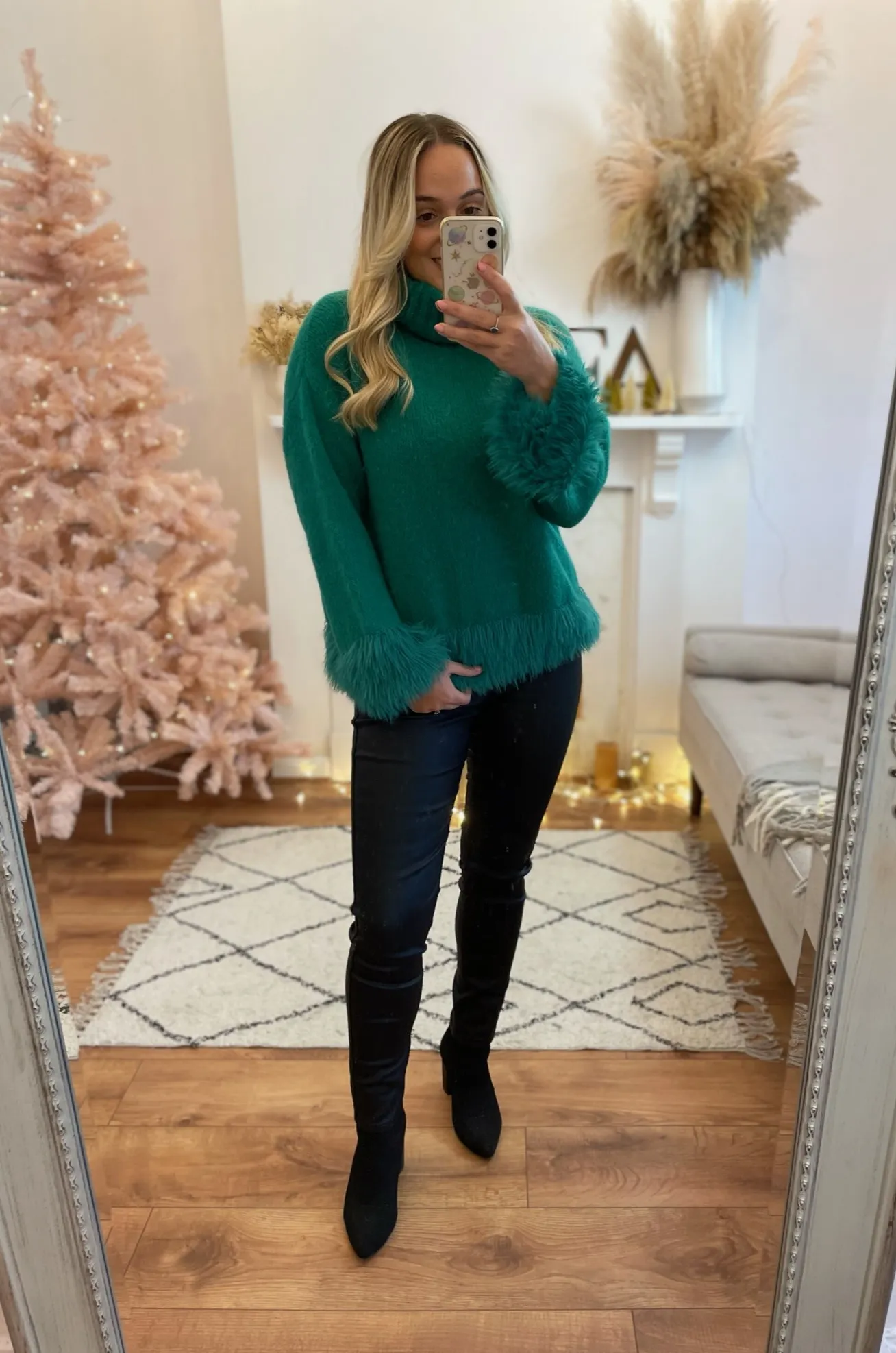 Jade Livvy Fluffy Edge Luxe Jumper