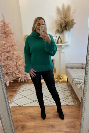 Jade Livvy Fluffy Edge Luxe Jumper