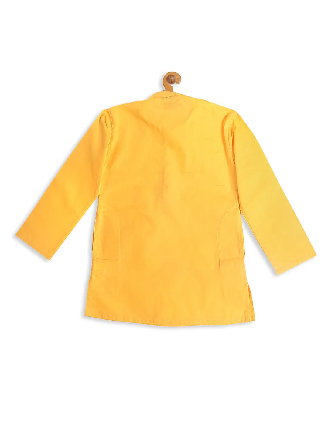 Jashvi Boy's Yellow Kurta