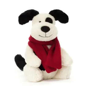 JellyCat Bashful Winter Puppy Plush