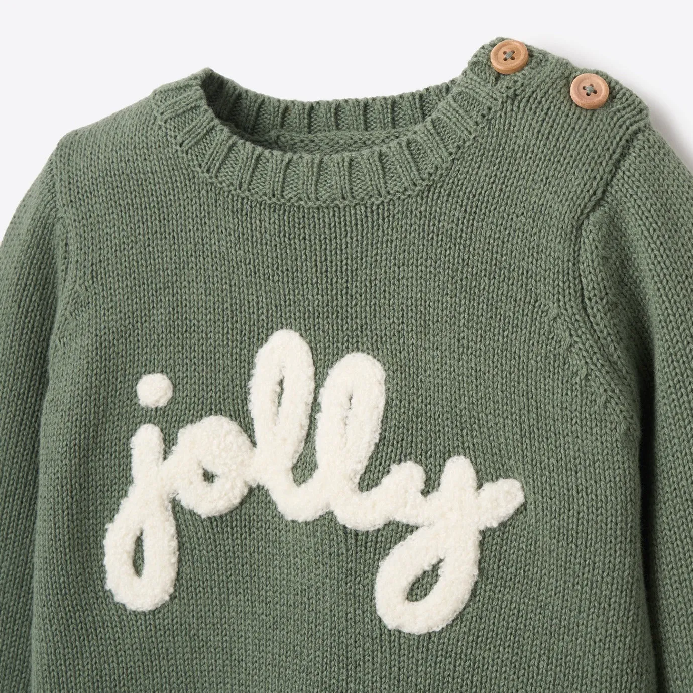 Jolly Sweater, Knit Pant, & Hat Set