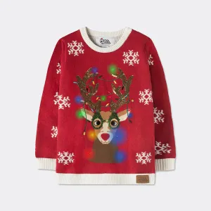 Kids' Rudolf Christmas Jumper