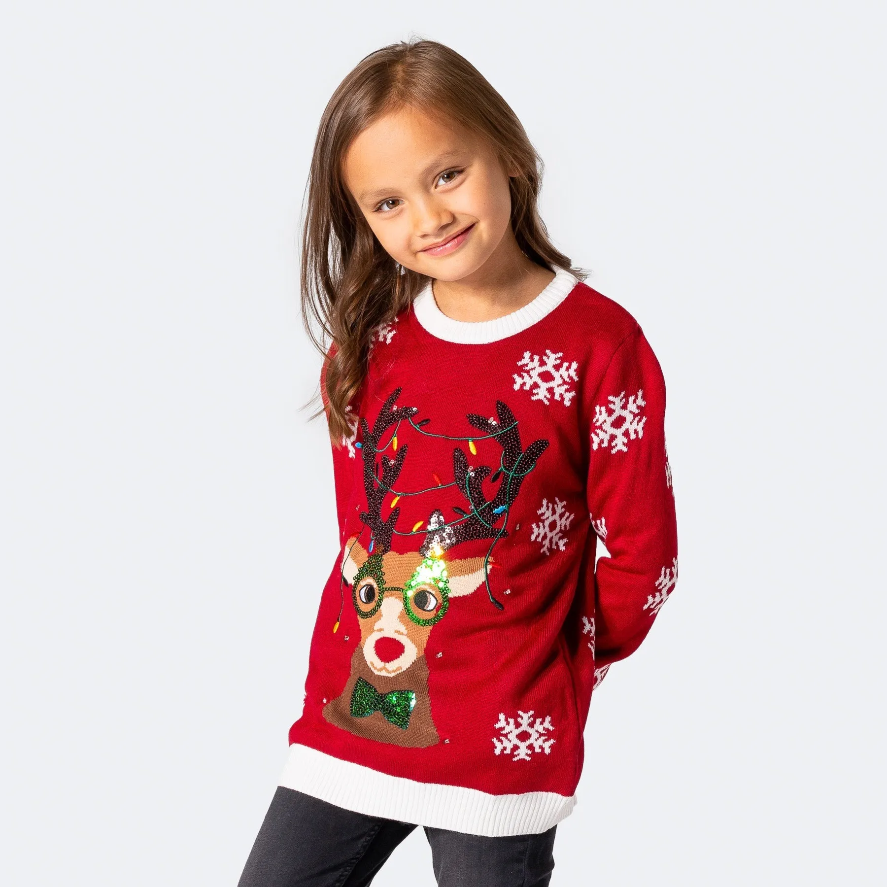 Kids' Rudolf Christmas Jumper