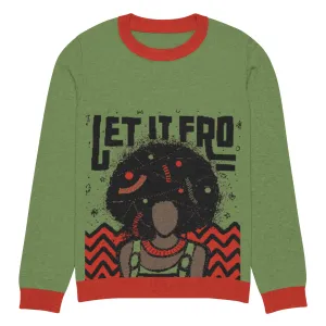 Let It Fro Knitted Sweater