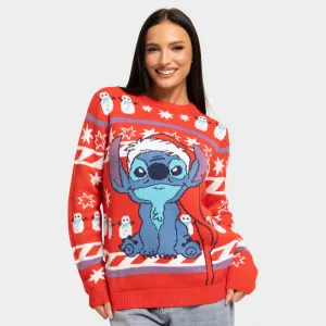 Lilo And Stitch Womens Christmas Jumper