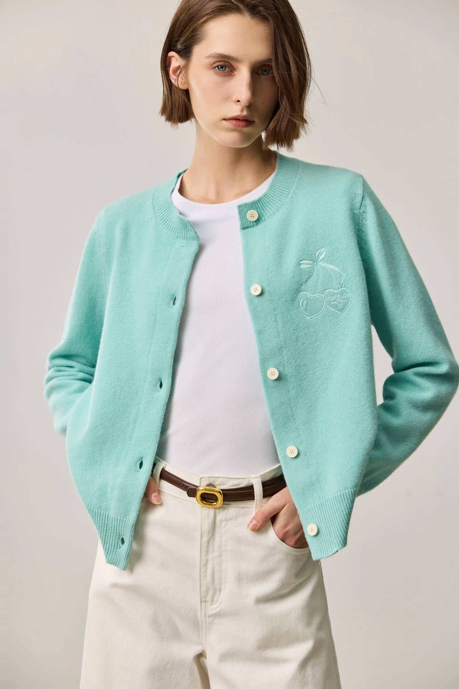 LILY Collegiate Knit Cardigan