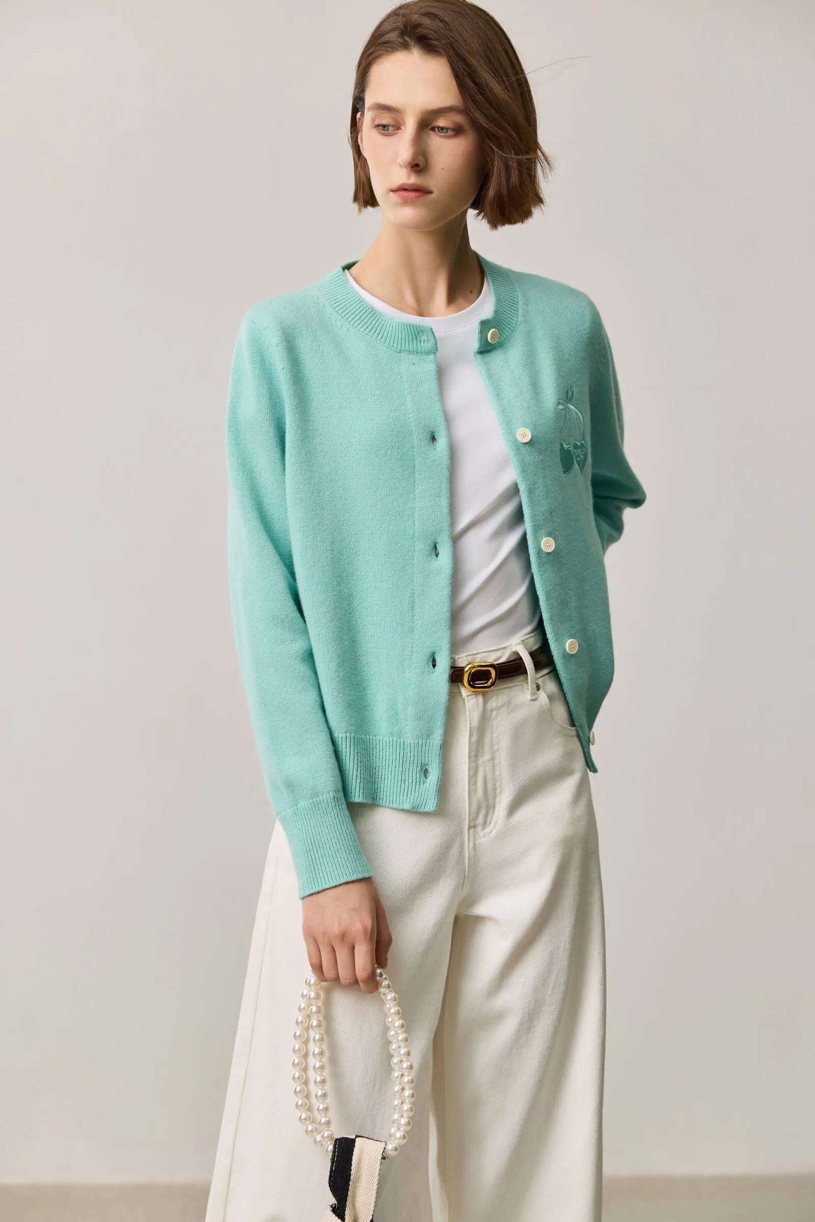 LILY Collegiate Knit Cardigan