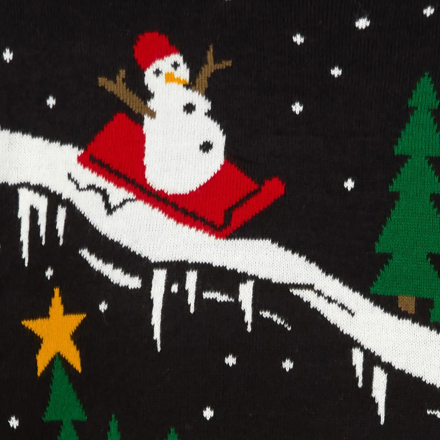 Mens To The Pub Snowman Christmas Jumper