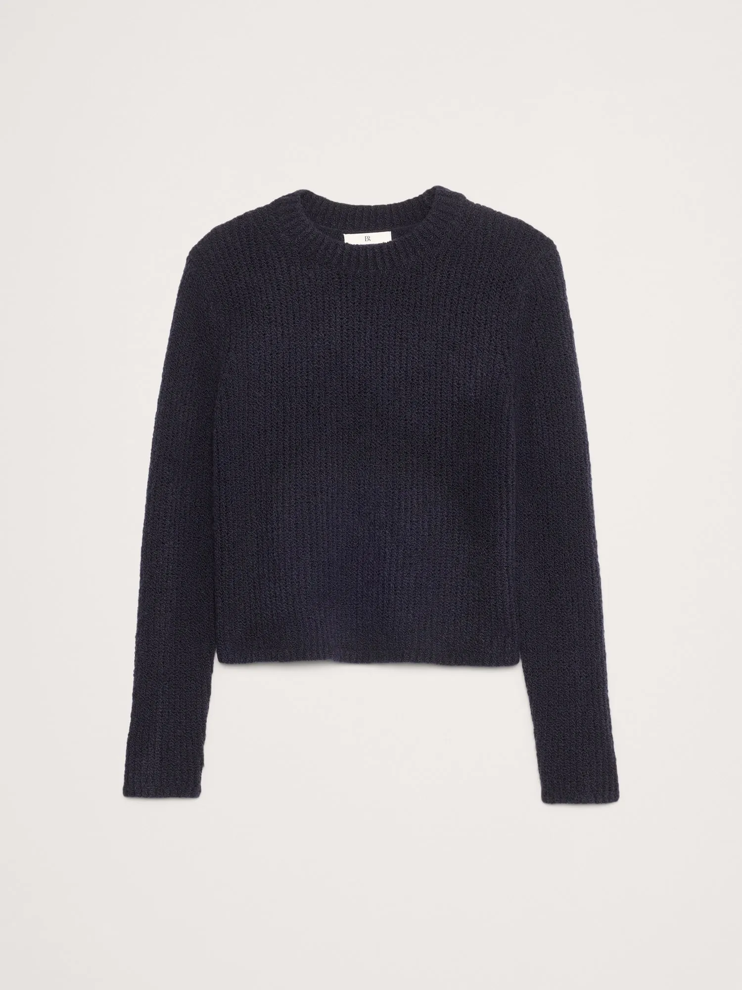 Merino-Blend Crew-Neck Sweater