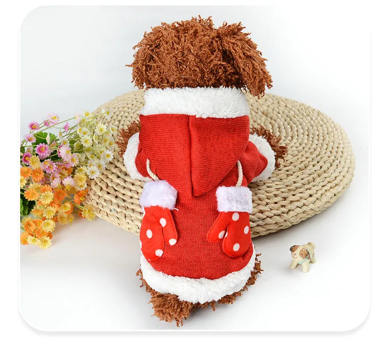 New dog Christmas sweater cute outfits for Christmas and Winter