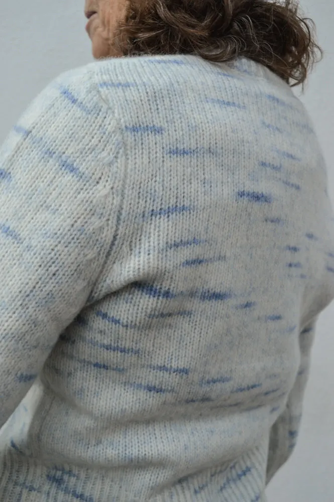 Nice Things Knitted Two Tone Jumper