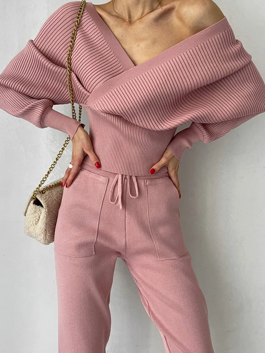 Oslo Off Shoulder Two Piece Set