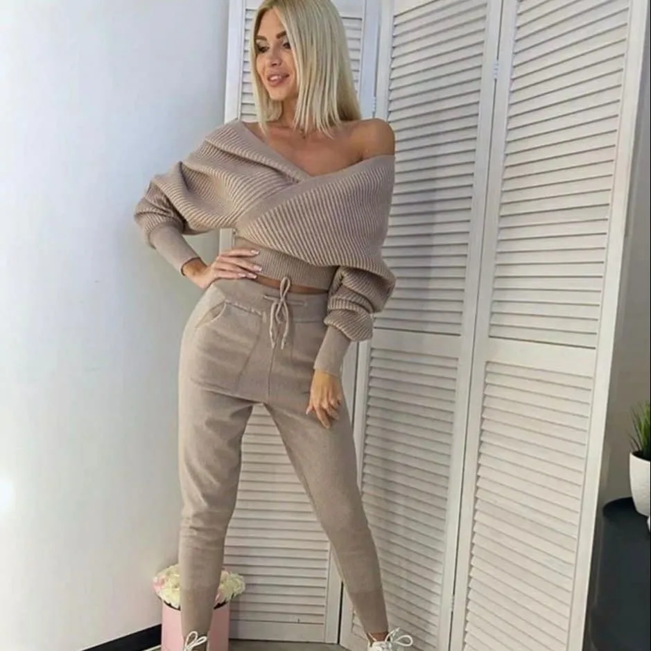 Oslo Off Shoulder Two Piece Set