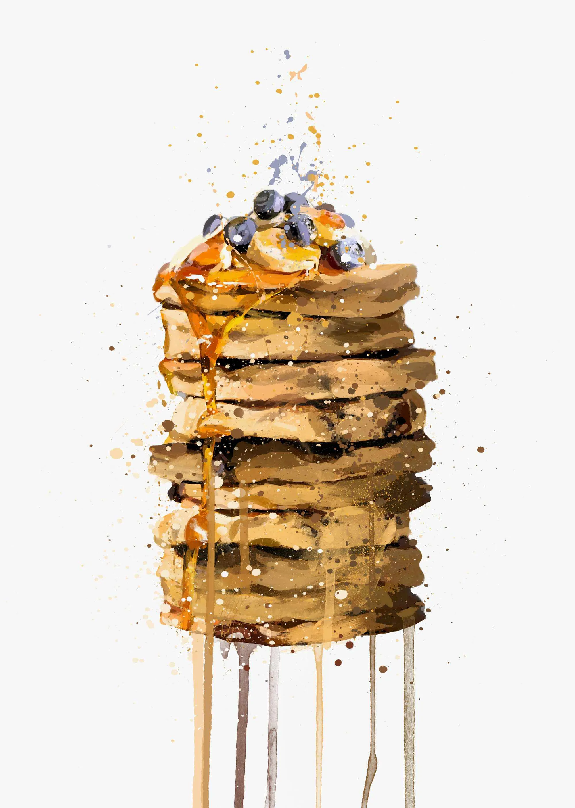 Pancake Wall Art Print