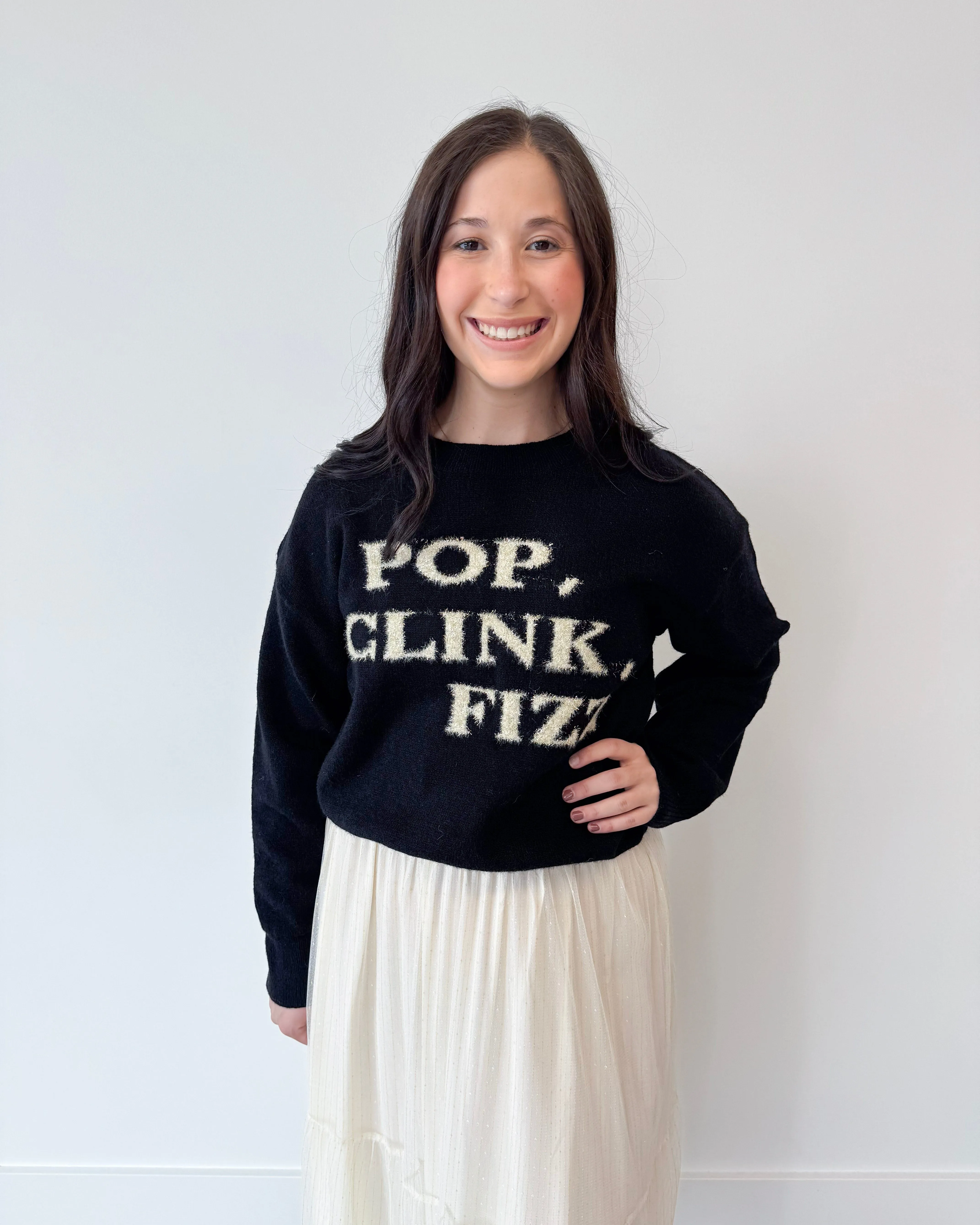 Pop Clink Fizz Sweater