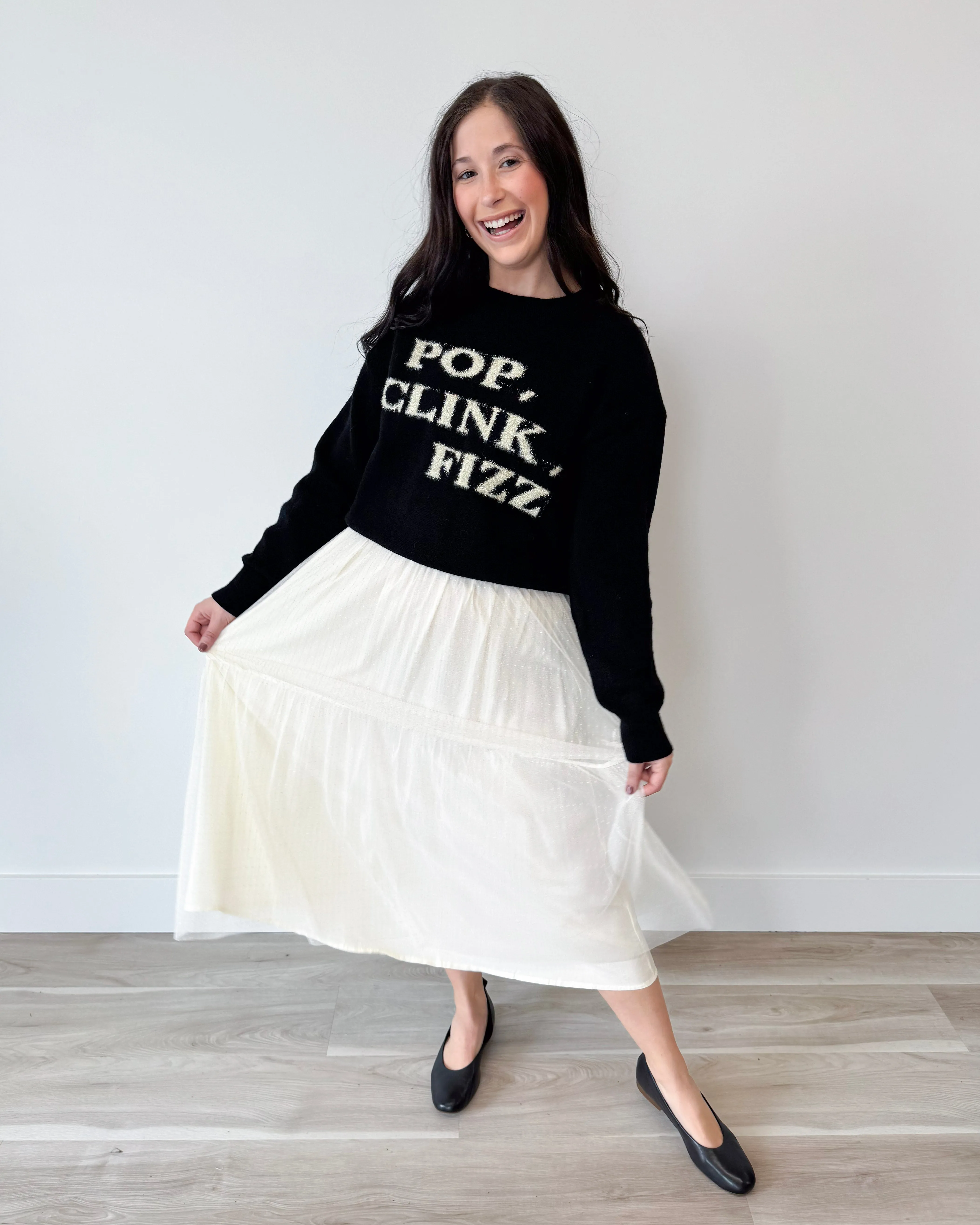 Pop Clink Fizz Sweater