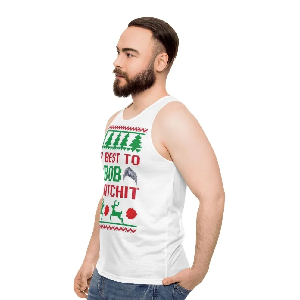 "My Best to Bob Cratchit" Schitt's Creek Unisex Tank Top