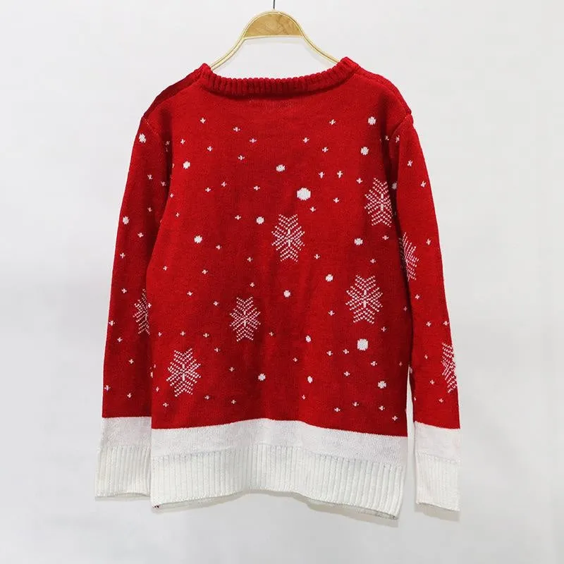 Reindeer Knit Sweater