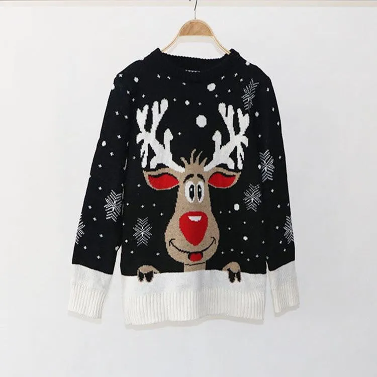 Reindeer Knit Sweater