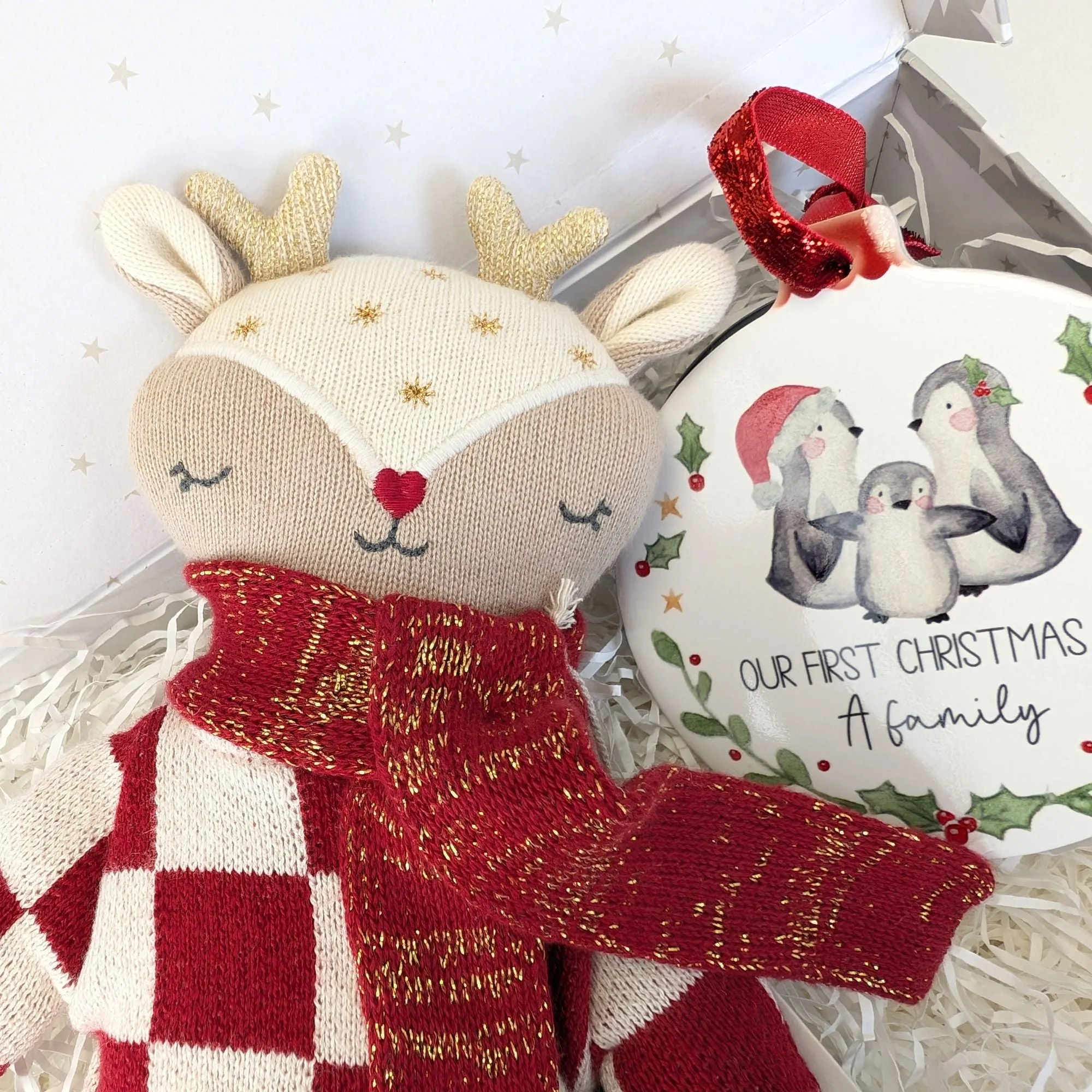 Rosie the Reindeer - Baby's First Christmas Hamper