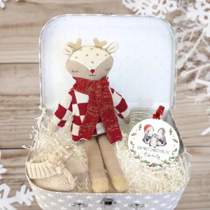 Rosie the Reindeer - Baby's First Christmas Hamper