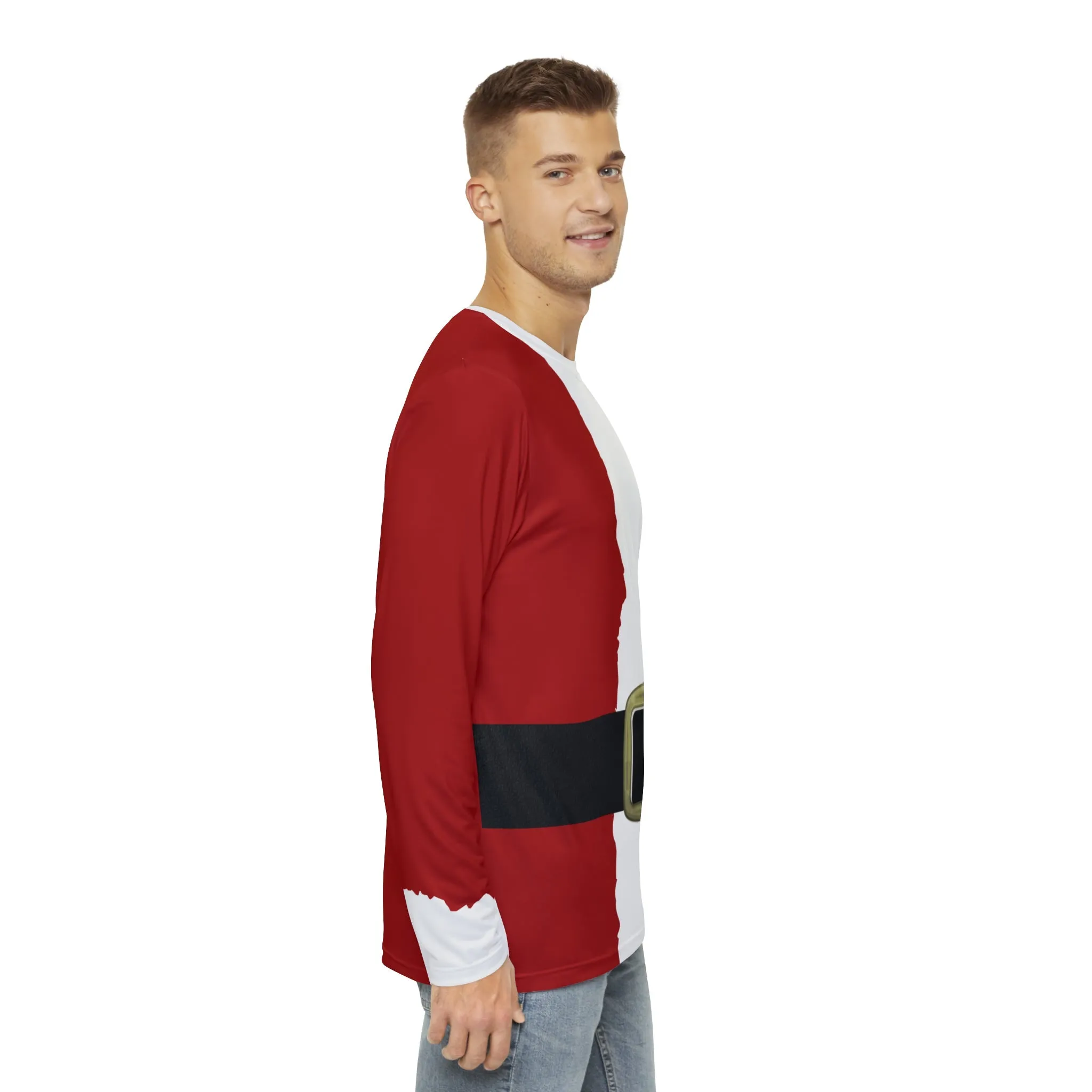 Santa is Coming to Town Men's Long Sleeve Shirt