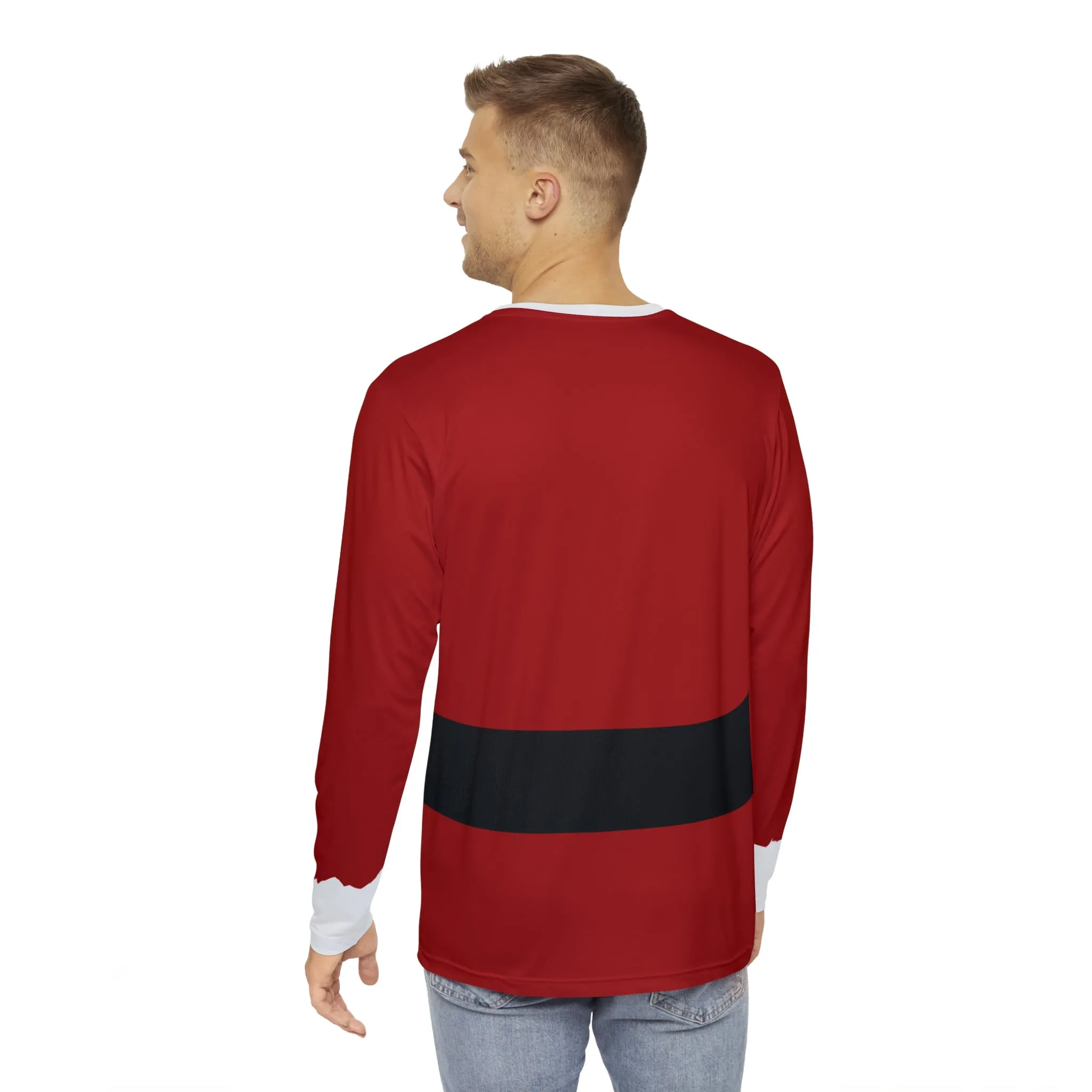 Santa is Coming to Town Men's Long Sleeve Shirt