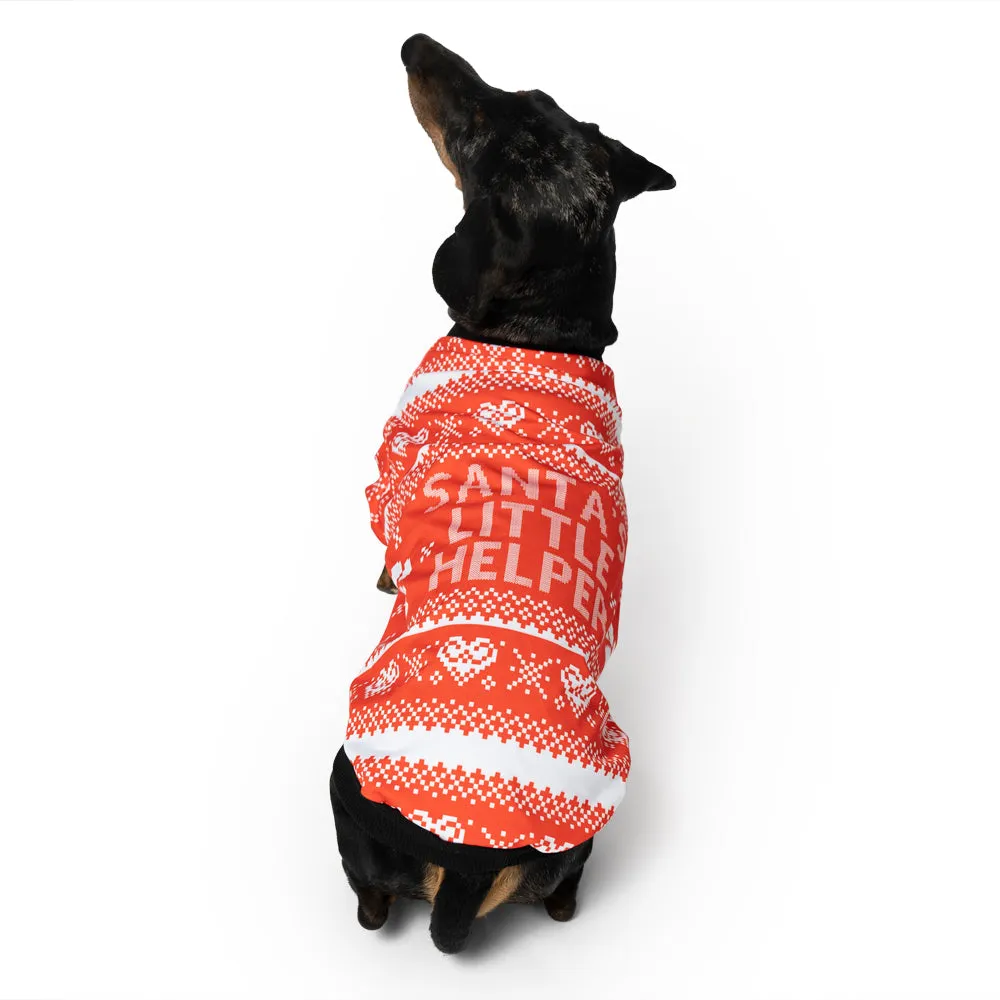 Santa's Little Helper Dog Jumper