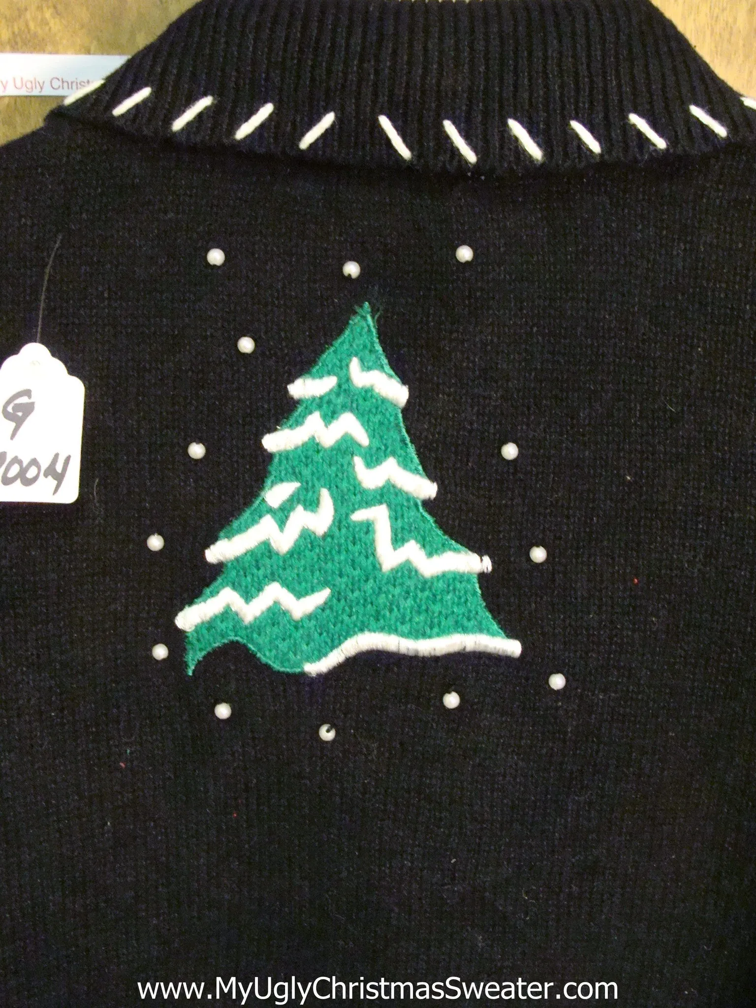 Ski Party with Bears Light Up Ugly Xmas Sweater